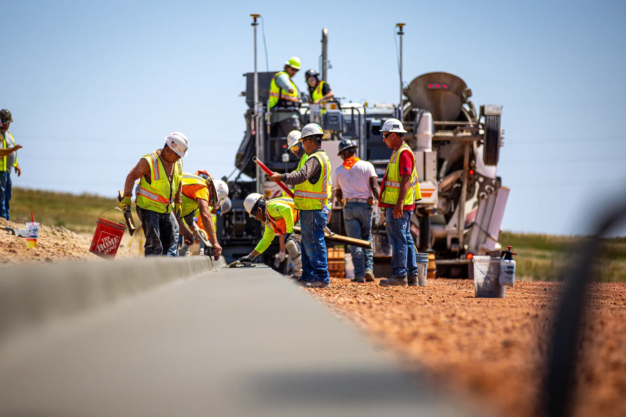 Aerial Highway Construction